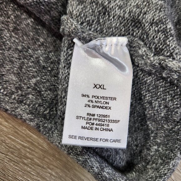 Pinque Gina Crew Neck Striped Pullover Sweater Rust Stone NWT Women's Size XXL - Picture 11 of 12